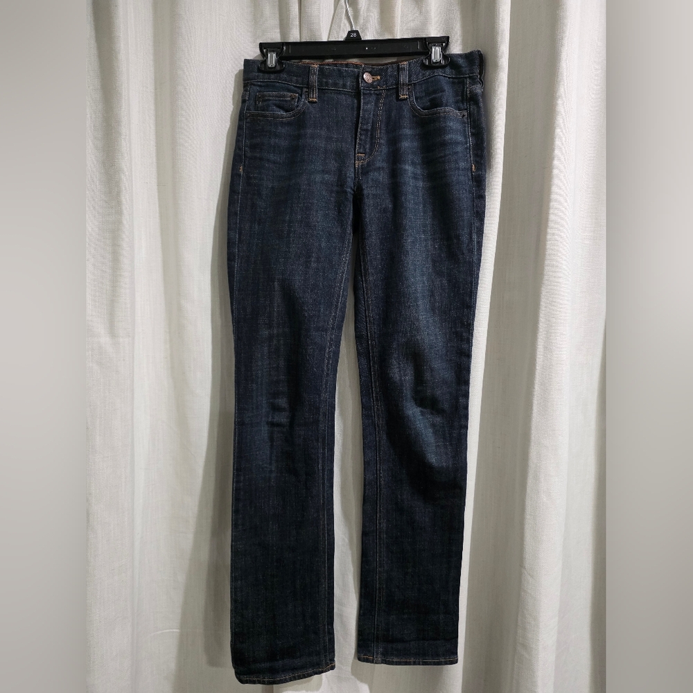 J.‎ Crew Matchstick Bootcut Dark Denim Jeans 26